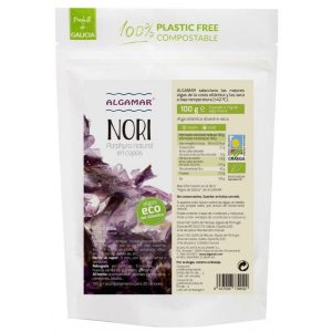 algas nori en copos bio