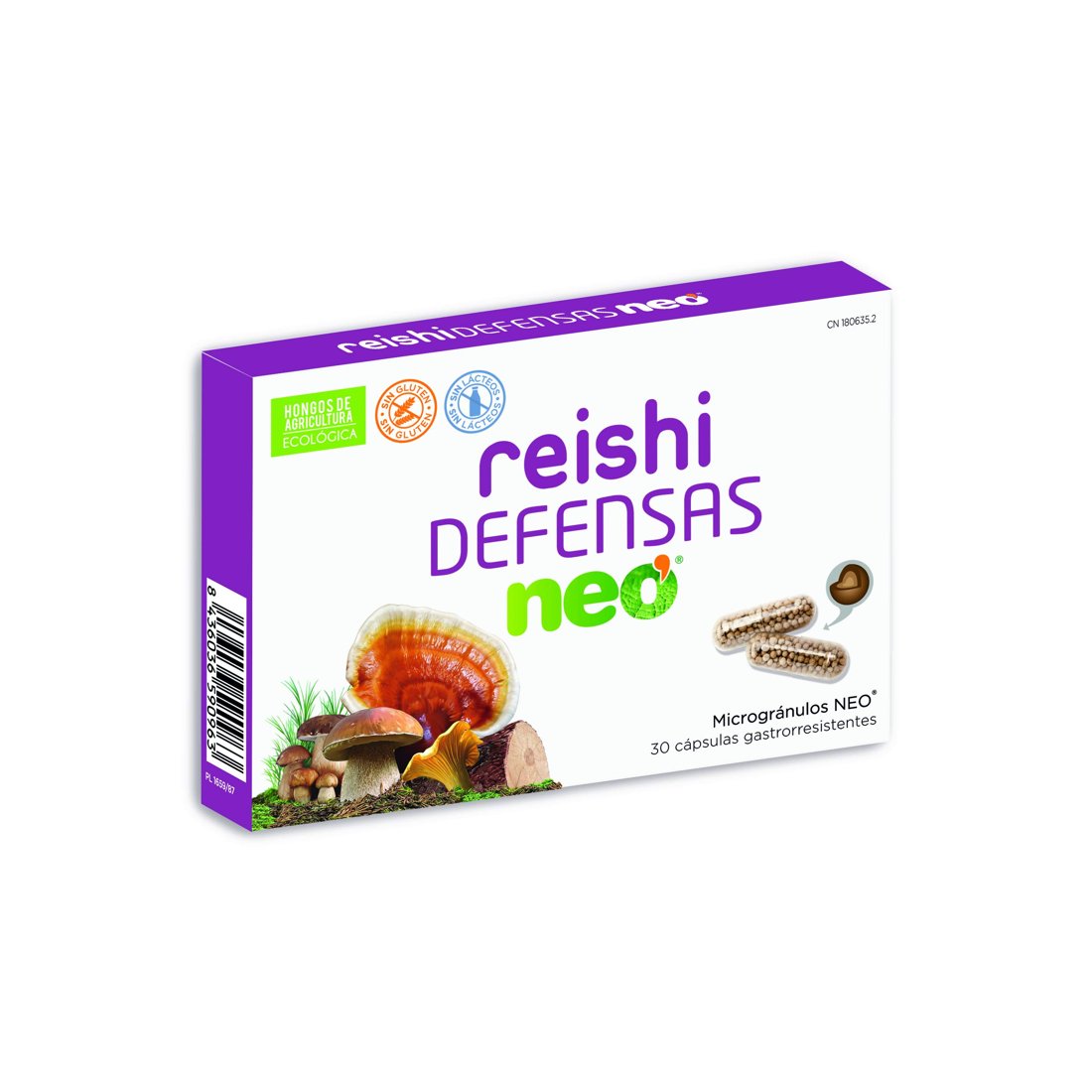 reishi defensas neo 30 cápsulas